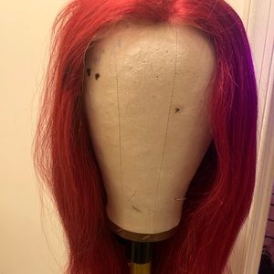 Burgundy Human Hair Wig